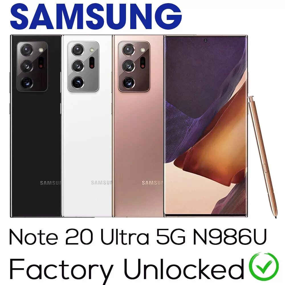 ✨New Samsung Galaxy Note 20| Note20 Ultra 5G 128GB N981U/N986U Factory Unlocked