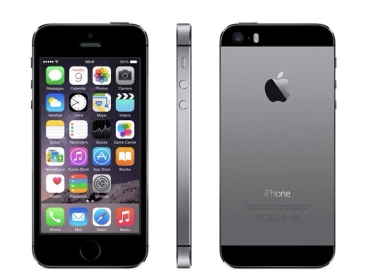 Apple iPhone 5s & 5 Bluetooth Wi-Fi Black and White and Silver