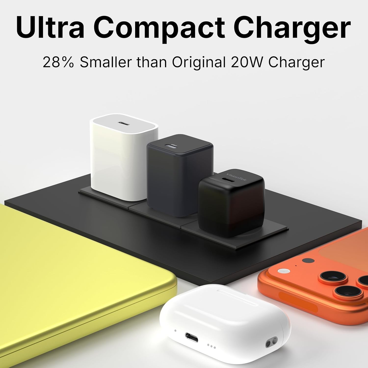 30W USB-C GaN Wall Charger, Ultra Compact, Fast Charging, Power Delivery 3.1