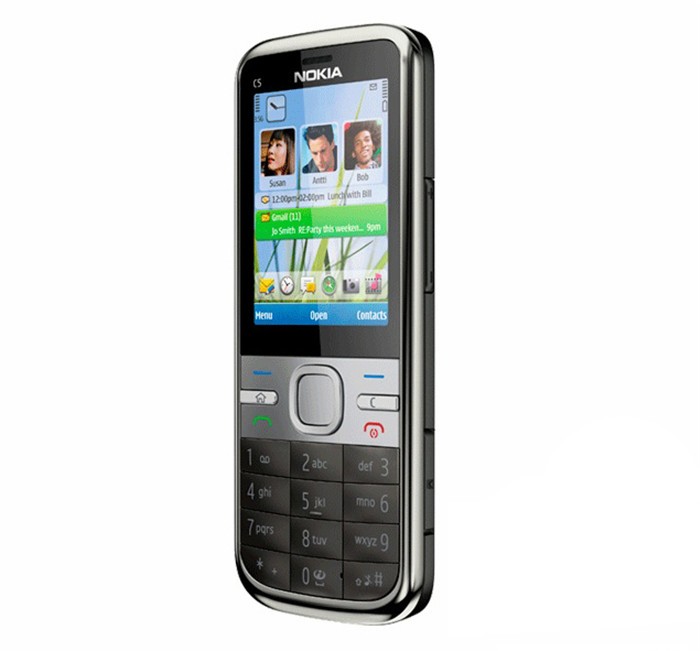 Original Nokia C5-00 Unlocked 3G MP3 MP4 5.0MP GPS Camera WCDMA Mobile Bar Phone