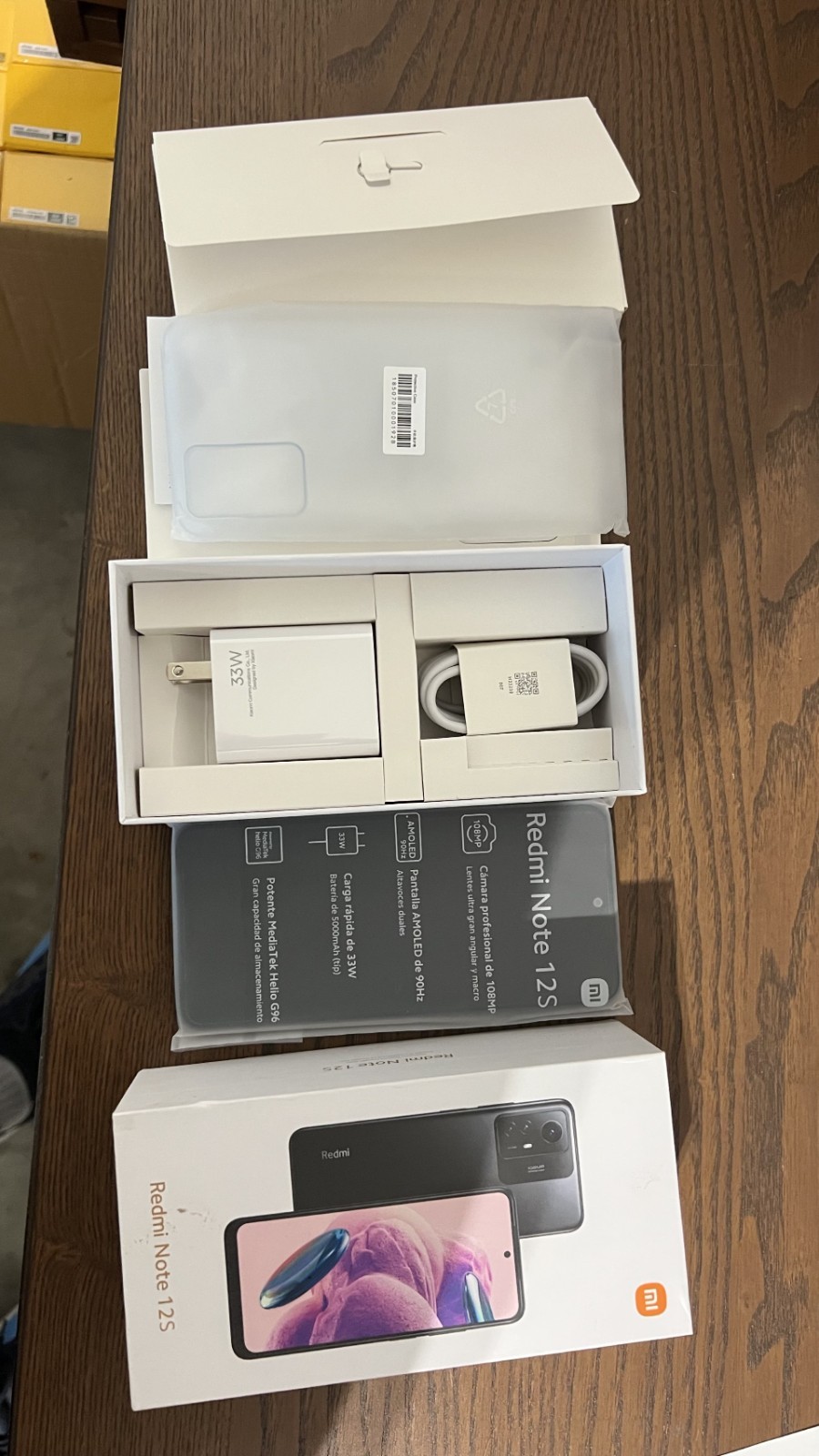 Xiaomi Redmi Note 12S 4G Ice Blue – 8GB Ram – 256GB – Factory Unlocked