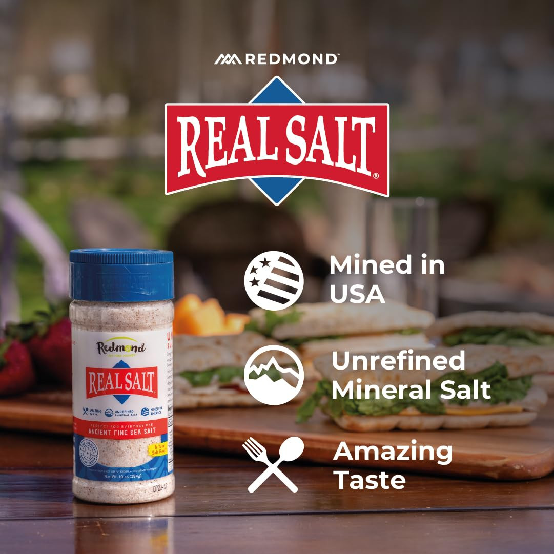 Real Sea Salt – Natural Unrefined Gluten Free Coarse, 16 Ounce Pouch (1 Pack)