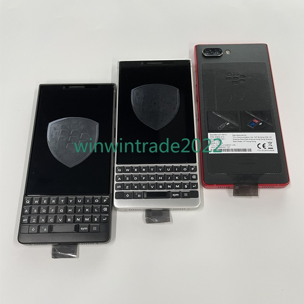 BlackBerry KEY2 Single/Dual SIM 64GB/128GB Unlocked 3500mAh NewSealed Smartphone