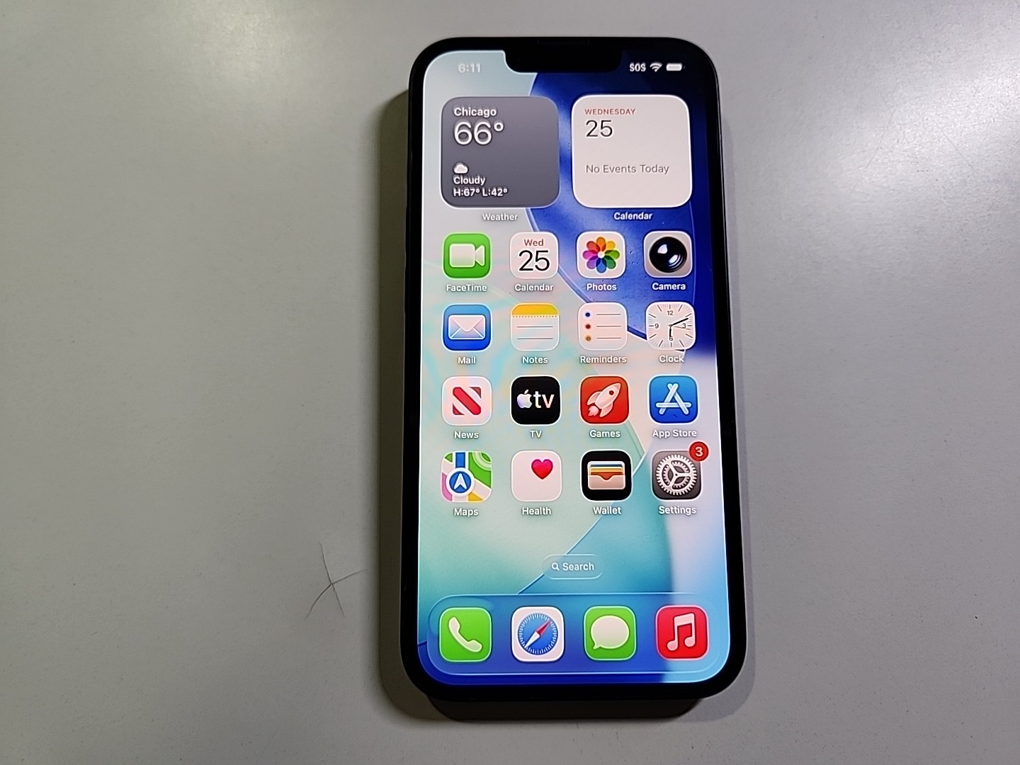 Apple iPhone 14 A2649 eSIM 128GB Midnight Unlocked Clean IMEI BH=100%