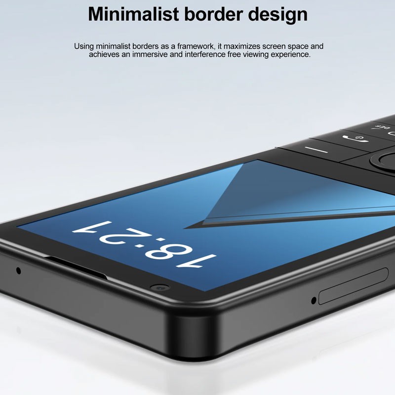 Unlocked DOOV R77 PRO Thin Android 14 Smartphone Dual SIM Phone Keyboard Mobile