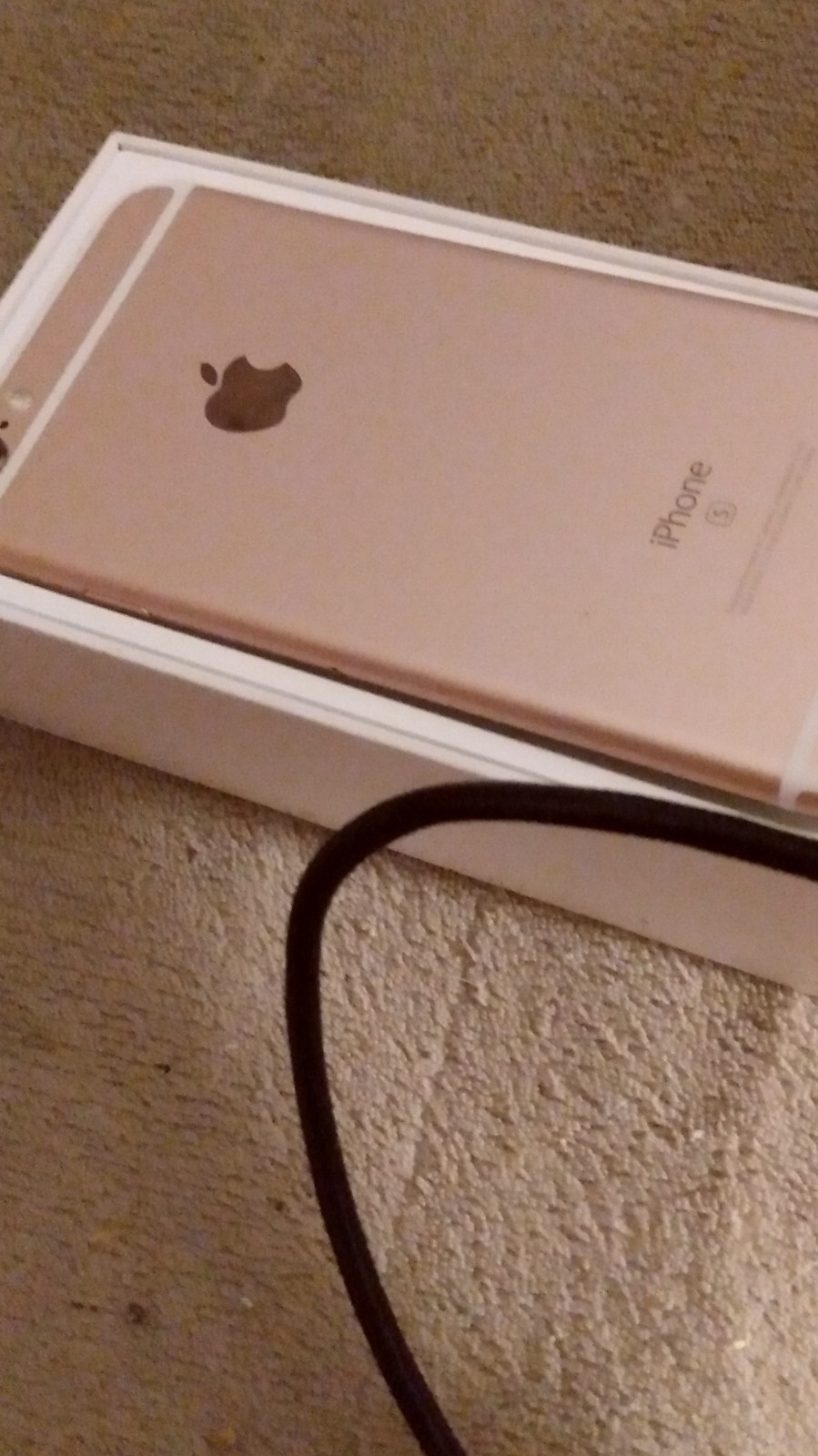 Apple iPhone 6s Smartphone 12MP Camera Rose Gold/White Bar Style