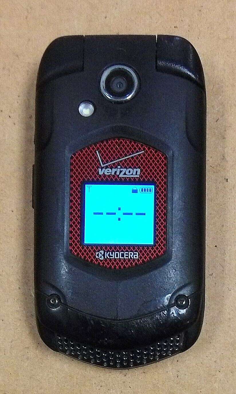 Kyocera DuraXV + / Dura XV Plus E4520PTT – Black ( Verizon ) Cellular Flip Phone