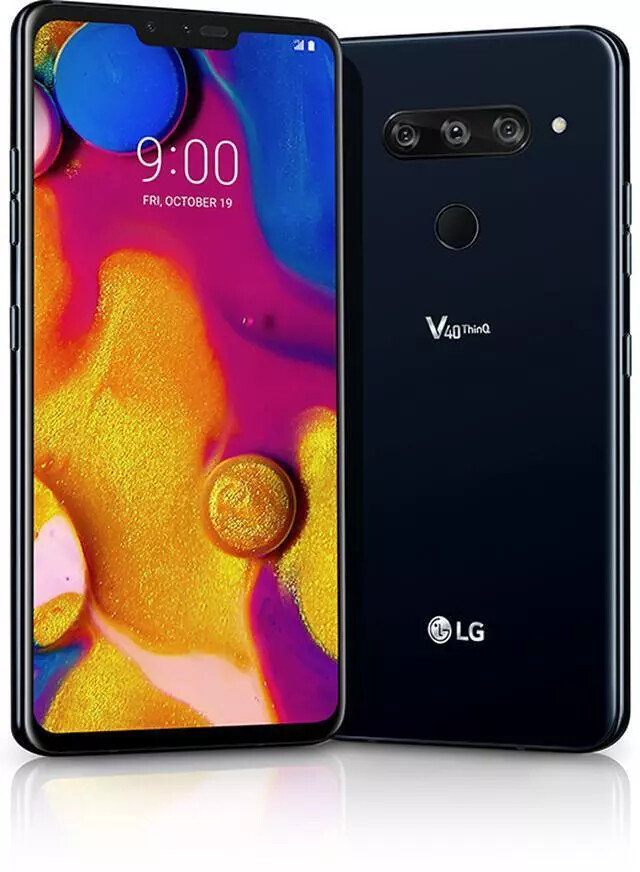 Original Unlocked LG V40 ThinQ V405UA (Verizon) V409N LM-V405EBW 6.4″ PHONE
