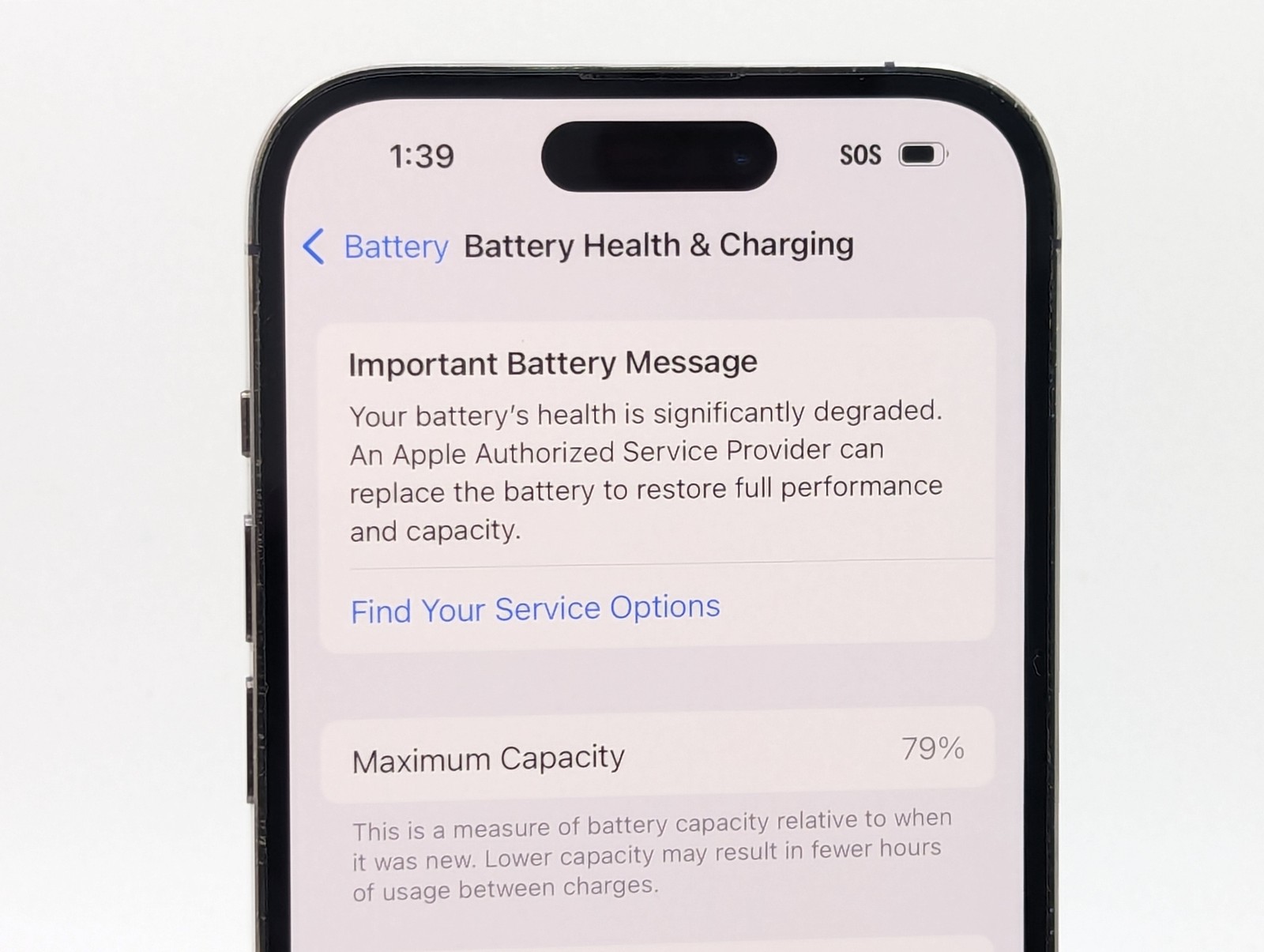 Apple iPhone 14 Pro A2650 256GB Fair Condition | Deep Purple | UNLOCKED