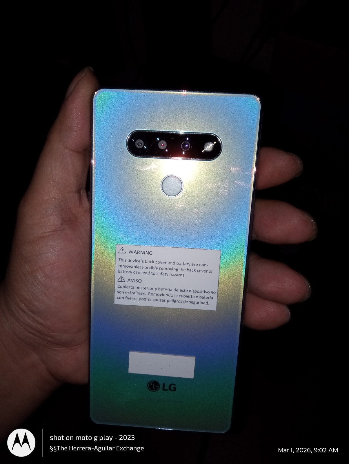 LG Stylo 6 Android Smartphone with pen