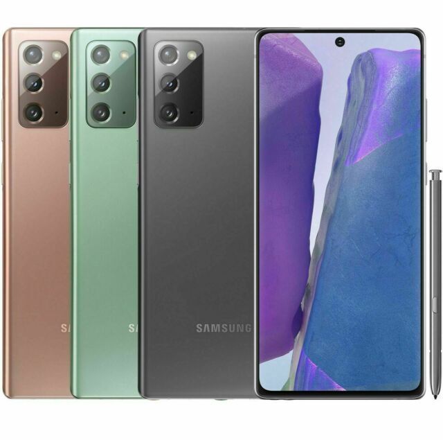 Factory Unlocked Samsung Galaxy Note 20 5G SM-N981U1 128GB Smartphone Moderate