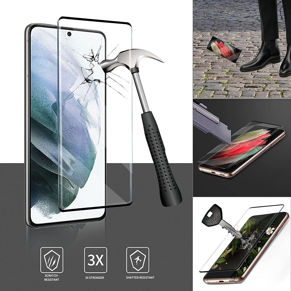 4in1 Screen Protect Galaxy S21 Ultra for Screen and Camera Lens Protector 9H