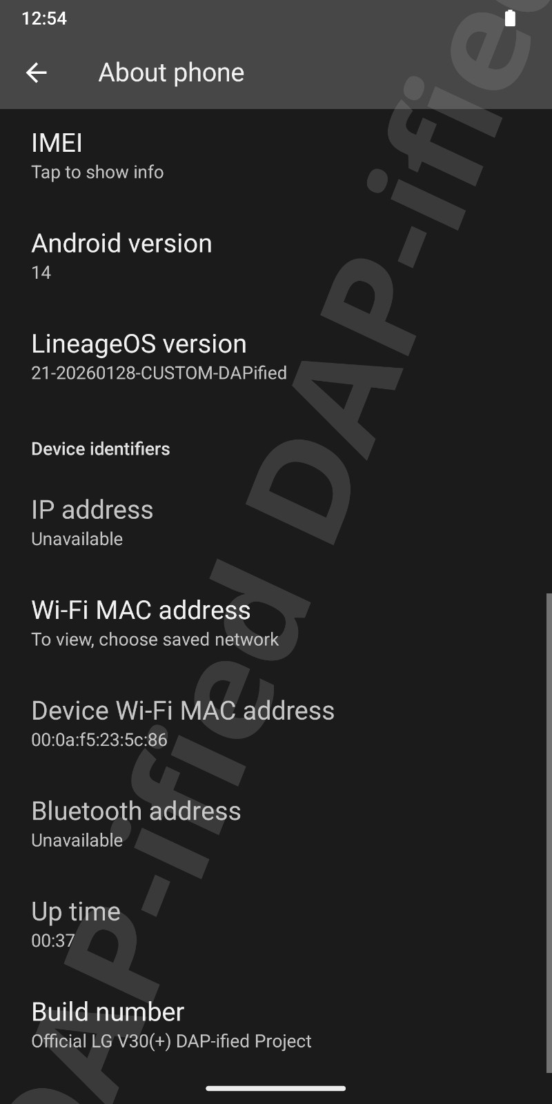 LG V30 & V30+ DAP-ified / Android 14 Update / HiFi Audio Player / QuadDAC Unlock