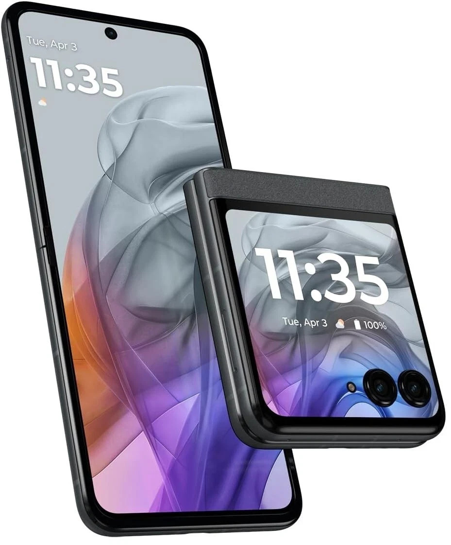 Motorola Razr 50 (2024) XT2453-3 256GB 8GB Boost Locked Space Gray Very Good