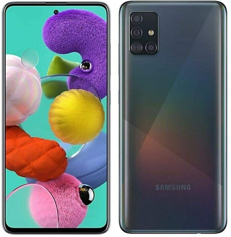 Fully Unlocked Samsung Galaxy A51 A515U Black 128GB AT&T T-Mobile Verizon – Good