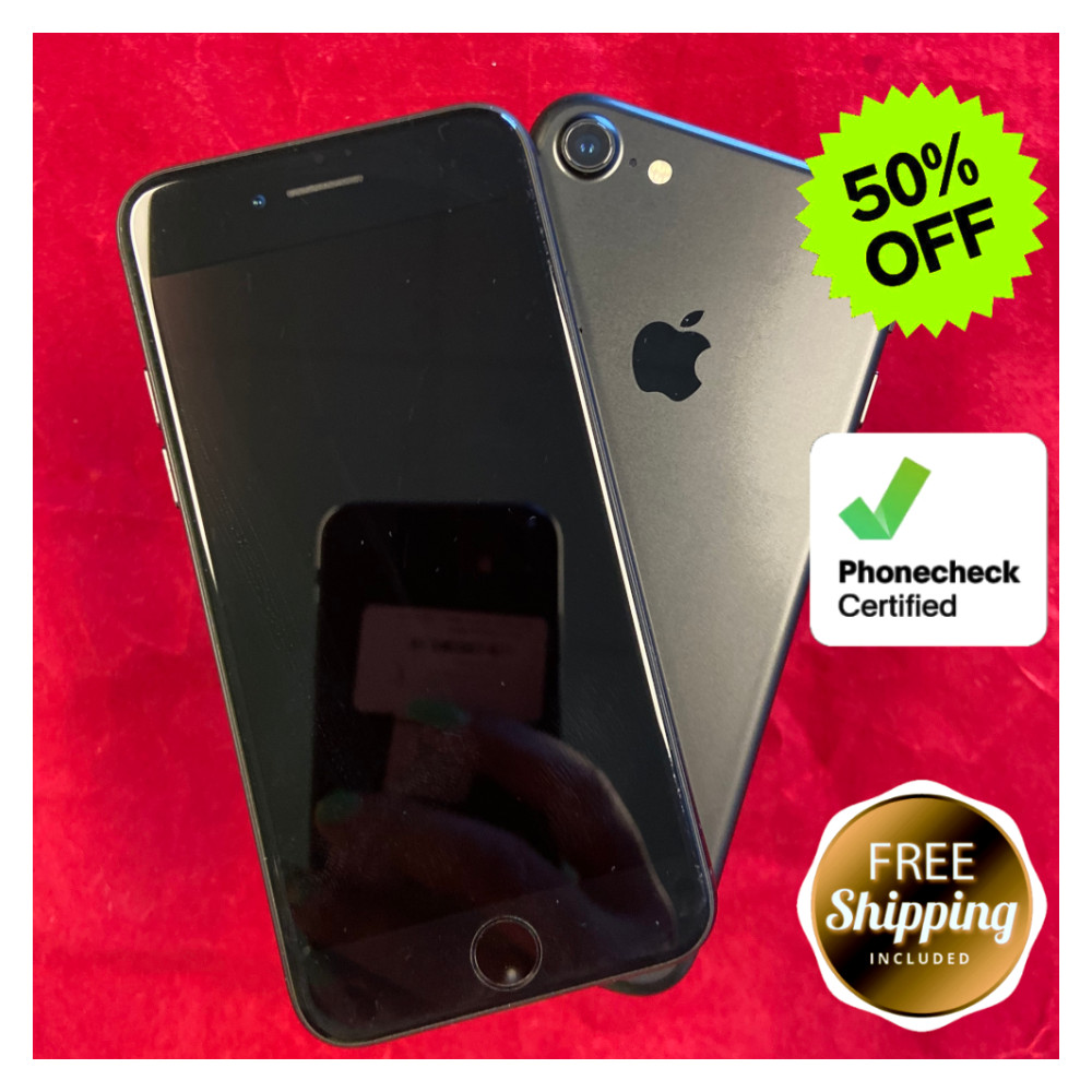 Apple iPhone 7 – 32GB/128GB, Unlocked, T-Mobile, Verizon – Mint Condition