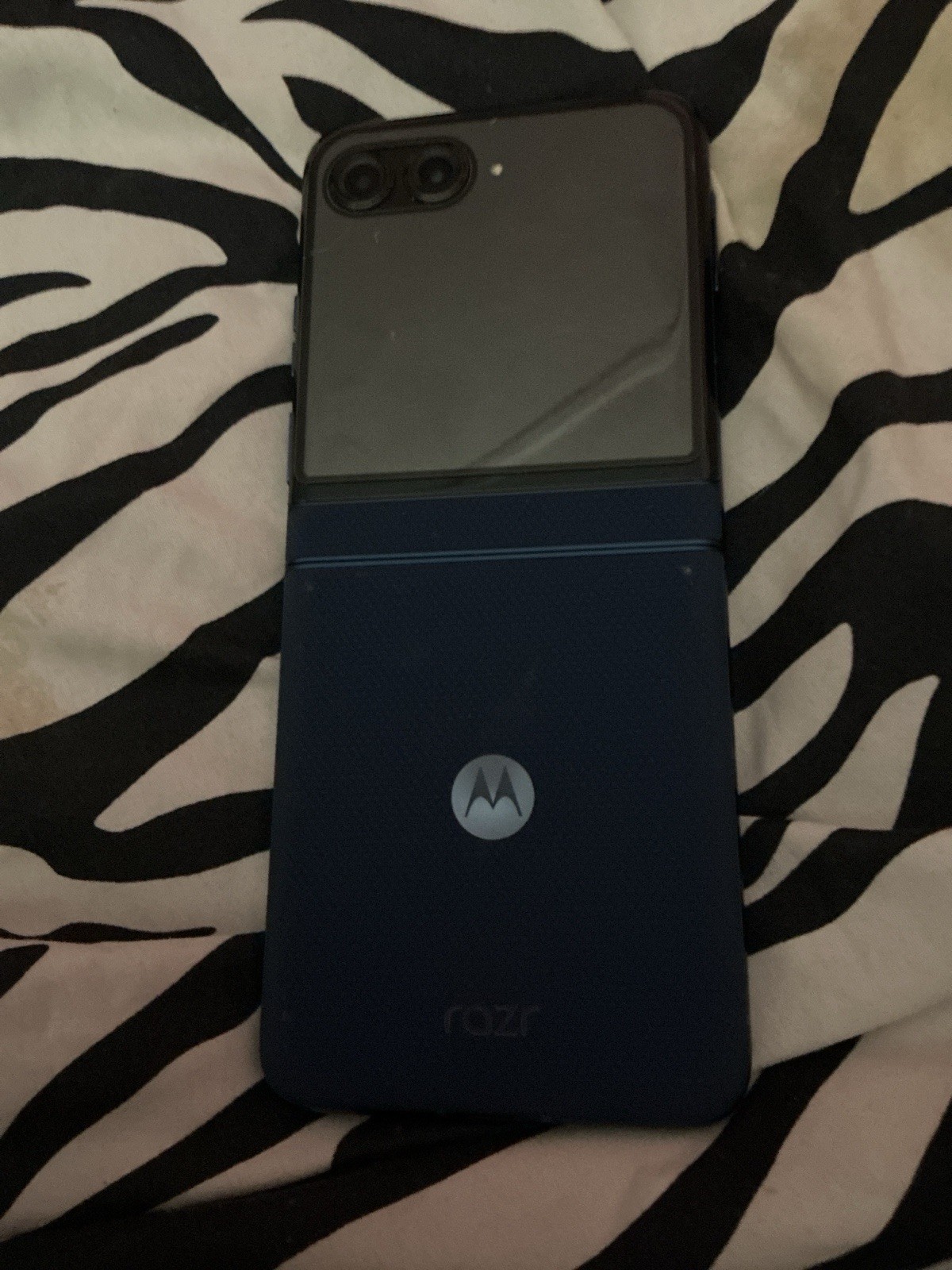 Motorola Razr 5G 256GB Blue Flip Android 5G Smartphone 50MP MicroSD