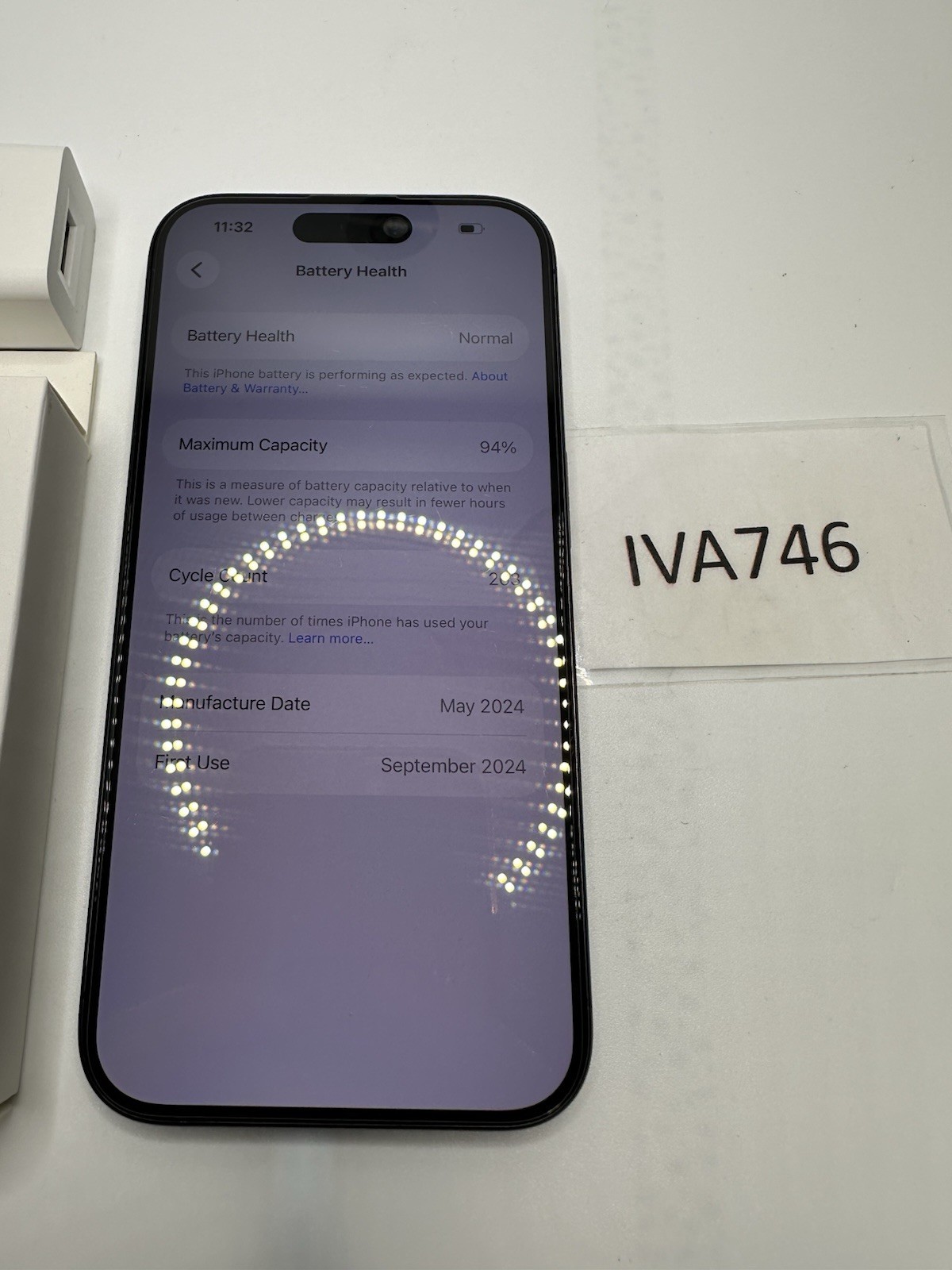 Apple iPhone 15 Pro 256gb Black – AT&T ONLY – Good Condition – 100% Battery