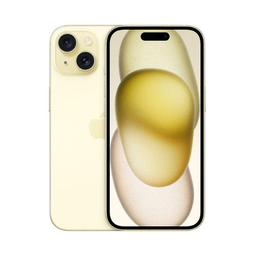 iPhone 15 128GB Apple Yellow 6.1″ OLED 2556×1179 A16 Bionic iOS 17 MTP23HX/A