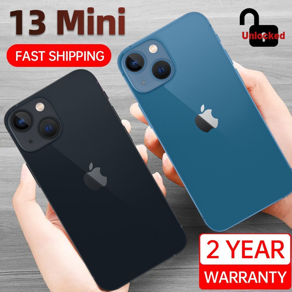 New Sealed Box Apple iPhone 13 MINI A2481 512GB-128 Factory Unlocked All Carrier