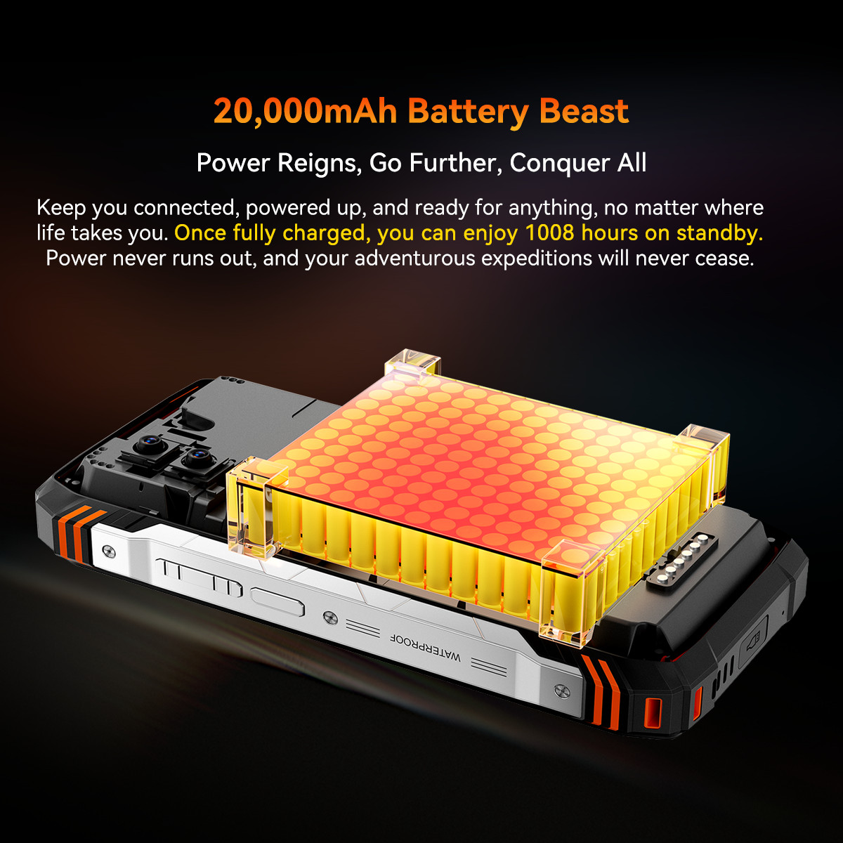 Blackview XPLORE 1 AI 5G Rugged Smartphone 36GB+256GB Android 15 20000mAh NFC