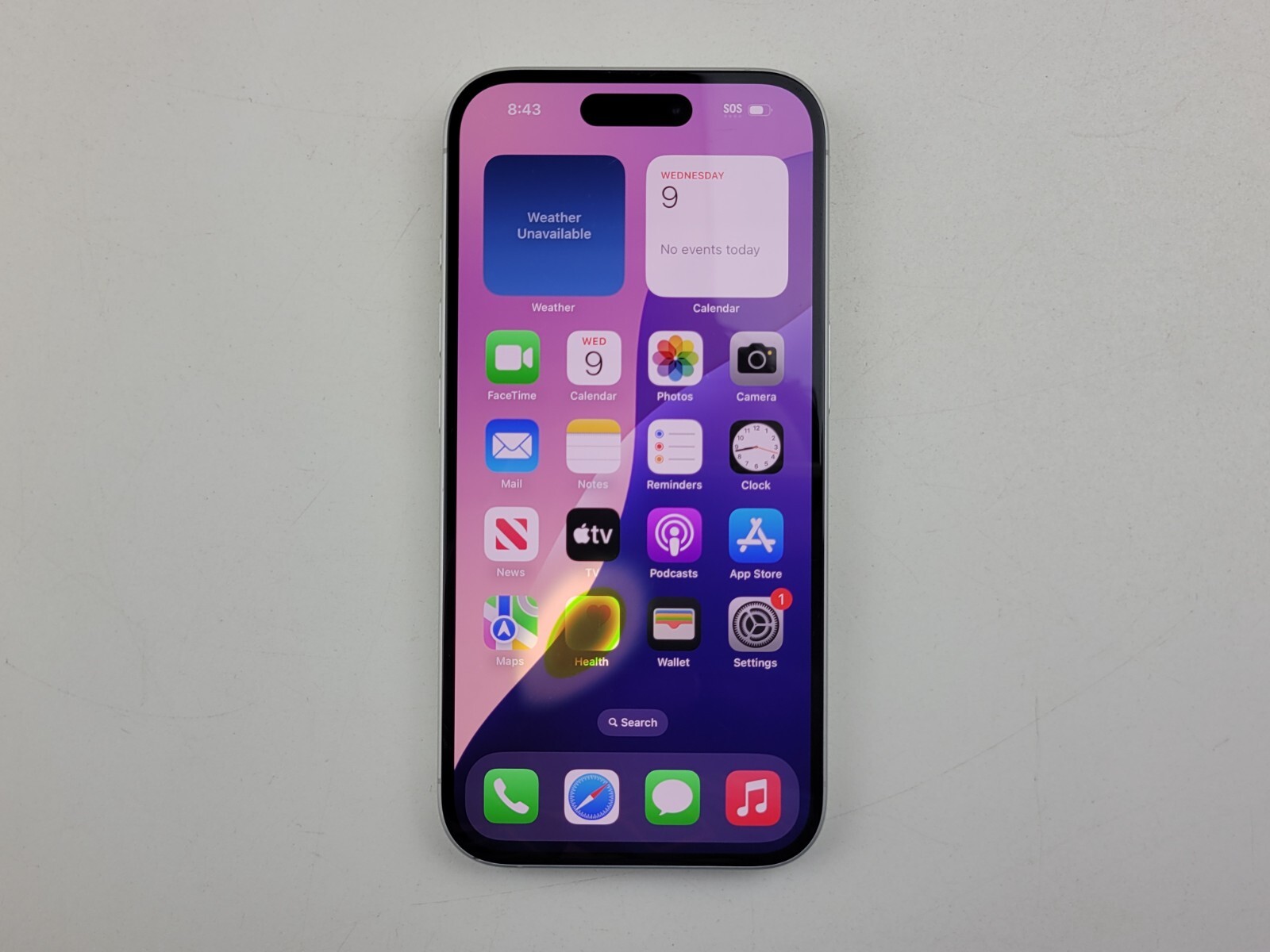 Apple iPhone 16 (A3081) 128GB (U.S. Cellular) – *DISPLAY BURN MARK* – Clean IMEI