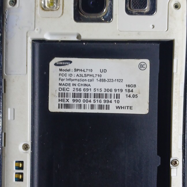 Samsung Galaxy S III SPH-L710 White 16GB Bar Android Smartphone by Samsung