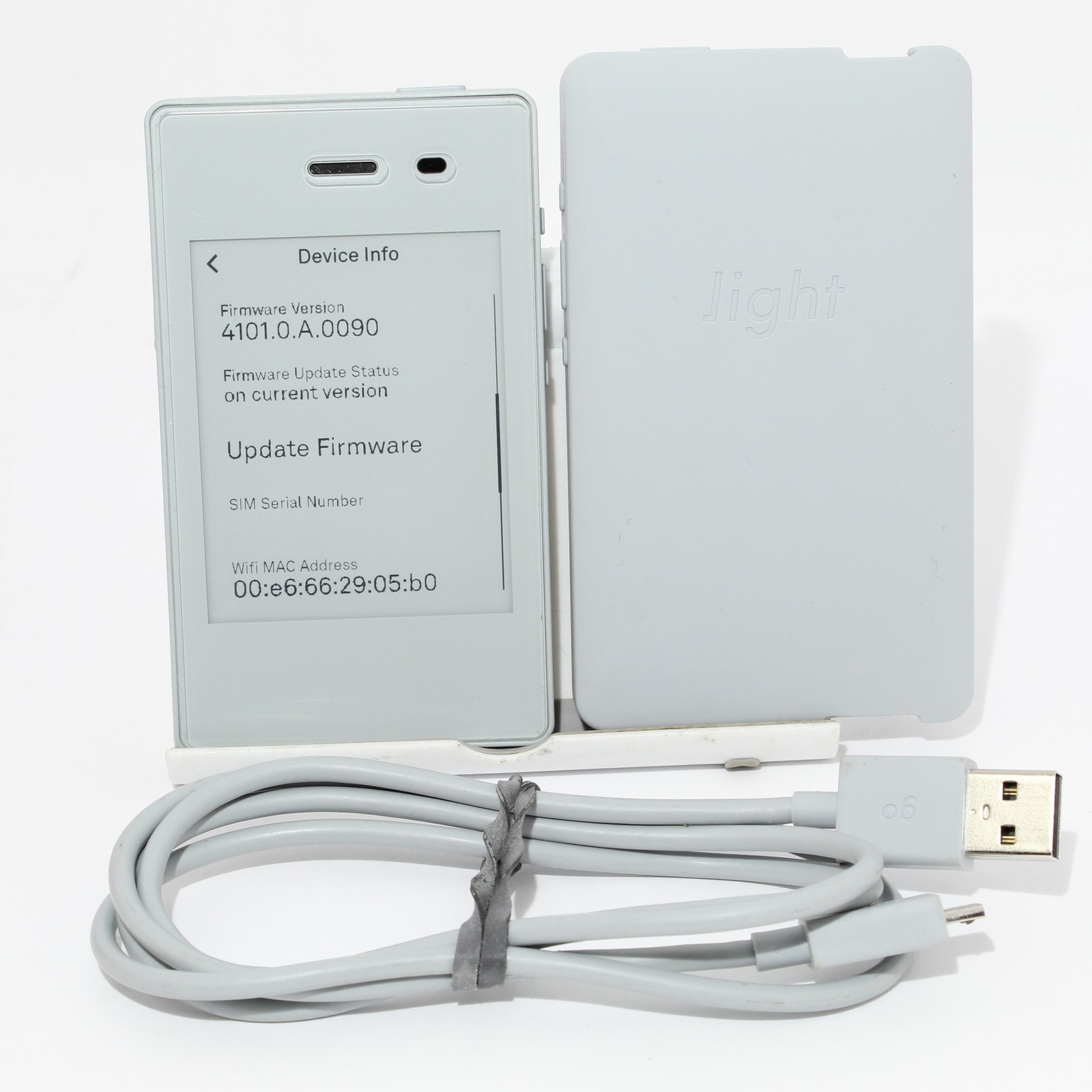 Excellent Light Phone II (2) Light Gray North American – Unlocked – BUNDLE