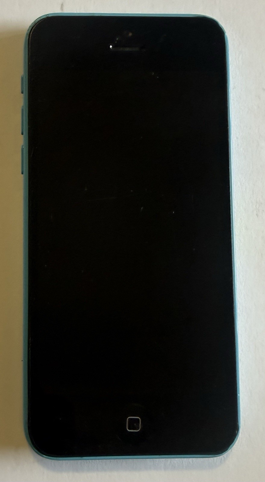 Apple iPhone 5C Blue 32GB ATT iOS 10 For Parts Bad Charge Port Ez Fix SmartPhone