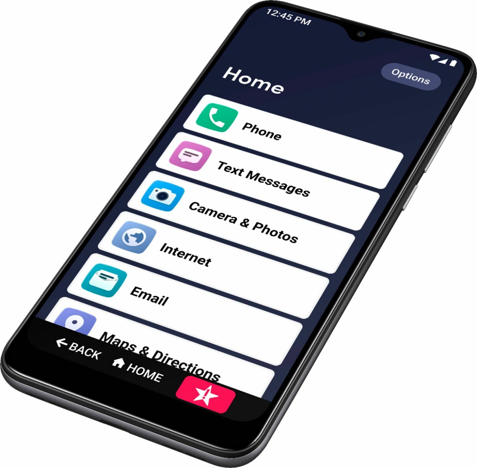 Lively- Jitterbug Smart3 Smartphone for Seniors – Black NEW
