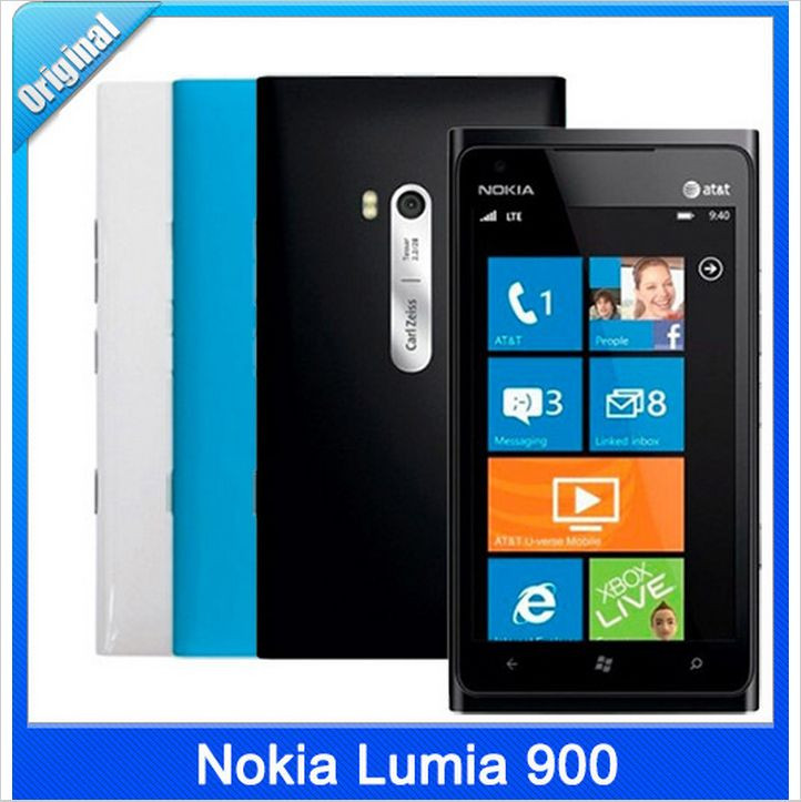 Nokia Lumia 900 3G Wifi 8.0MP Original Windows 4.3″ Unlocked Mobile Phone
