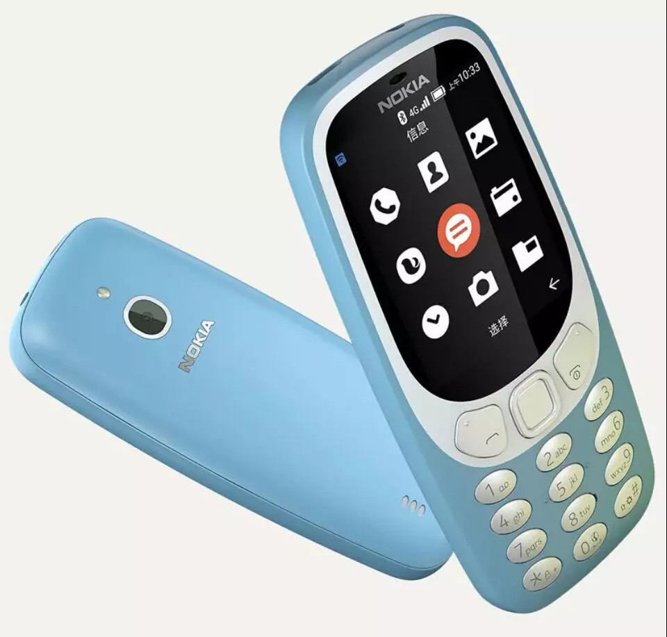 Original Unlocked Nokia 3310 4G LTE 512MB Rom 256MB RAM Phone 2.4″