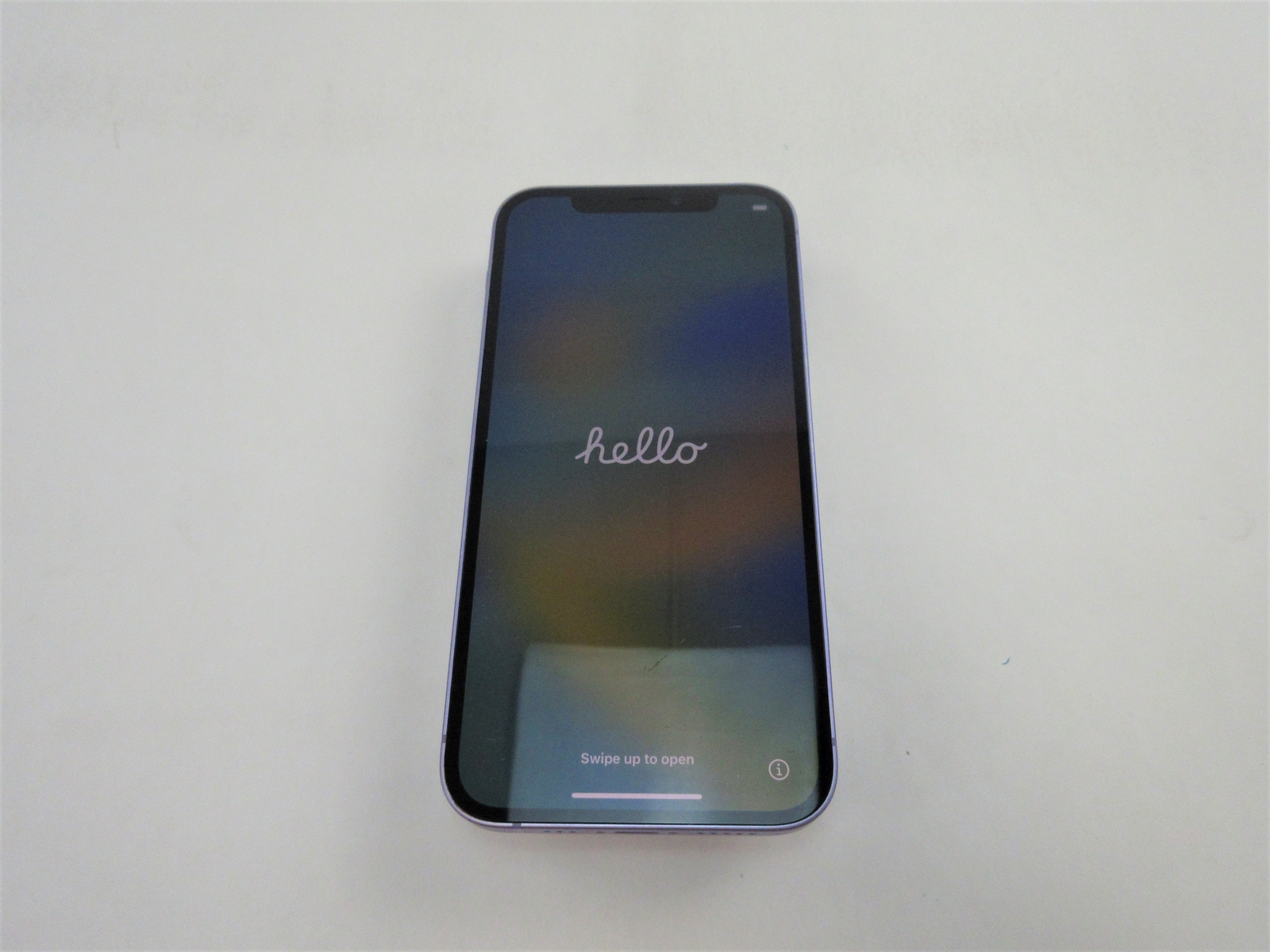 Apple iPhone 12 A2172, 256GB, MJN03LL/A, AT&T, Purple, Scratched, C3*56