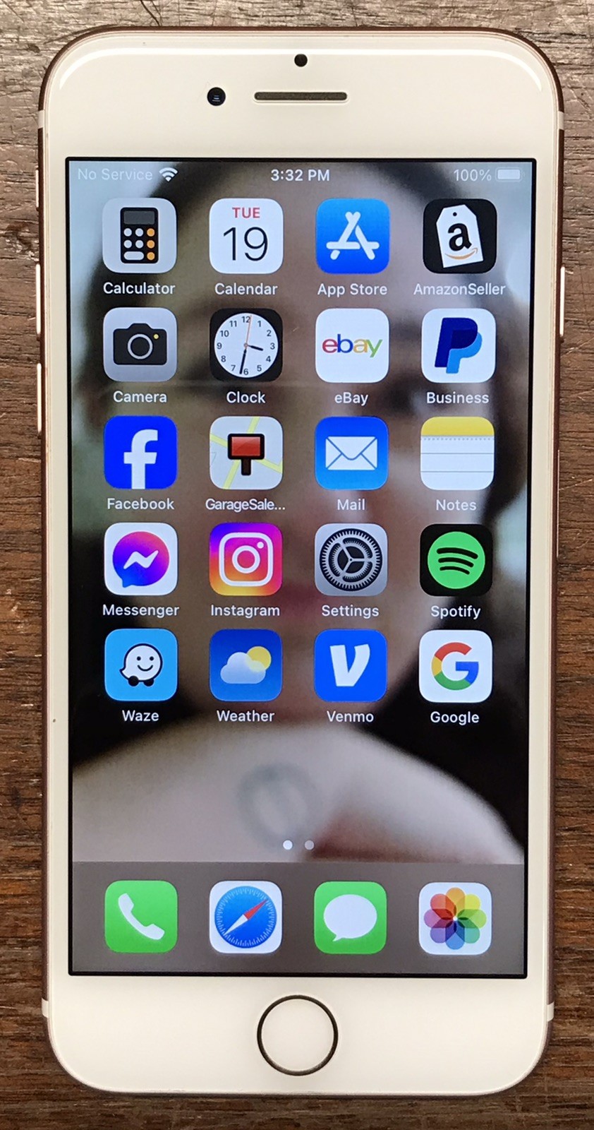 32GB APPLE iPHONE 7 A1660 ROSE GOLD VERIZON PINK