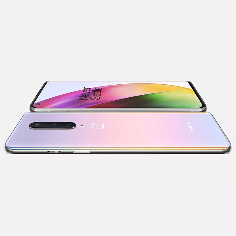 One plus 8 5G Unlocked 128GB 6.5in Qualcomm Snapdragon 865 48MP Green Black Pink