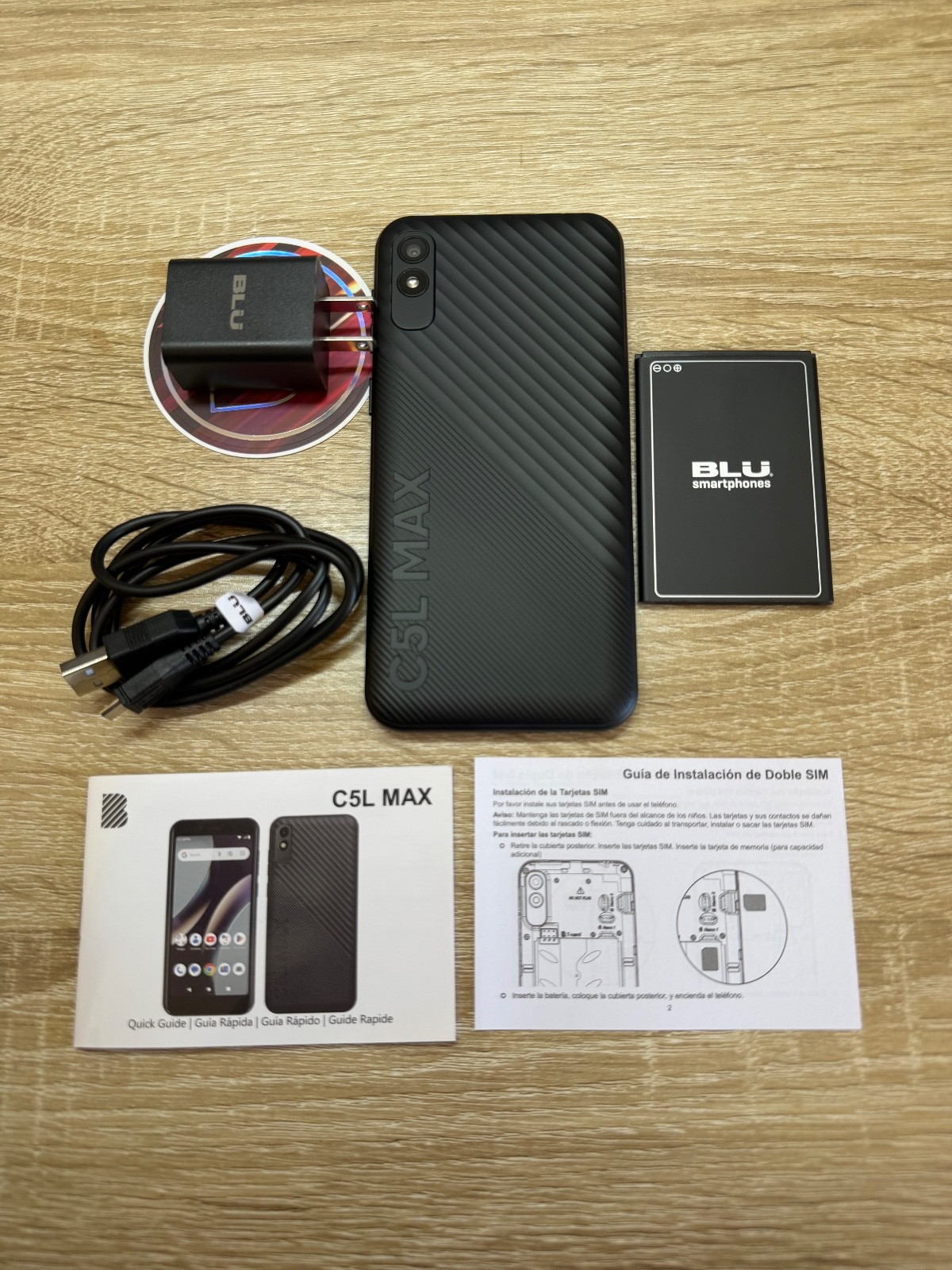 BLU C5L Max 5.7” Smartphone 2gb/16gb – Brand New Unlocked