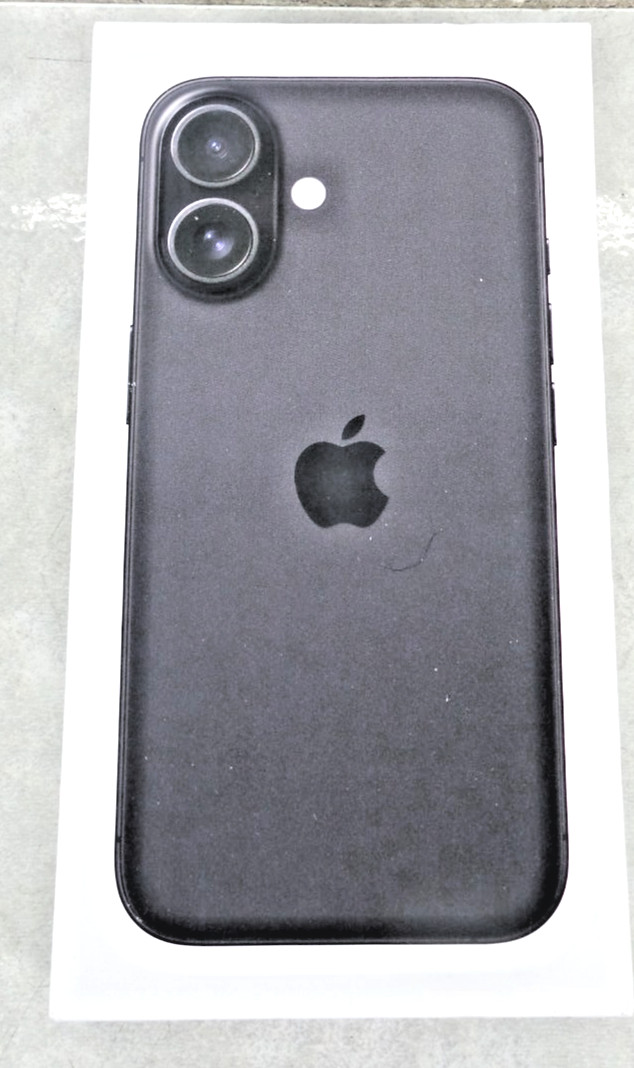 APPLE IPHONE 16 128GB A3081 MYAP3LL/A TRACFONE/STRAIGHT TALK – BLACK