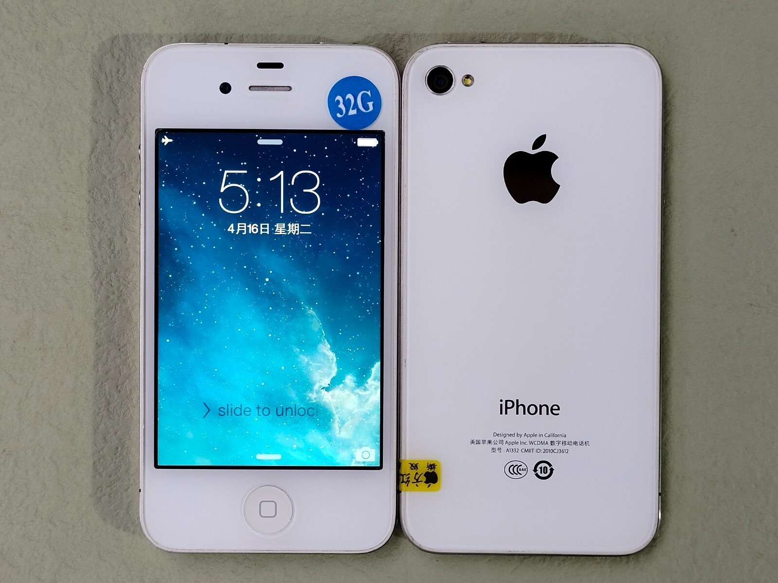 Good Working Apple iPhone 4/4s White/Black 8/16/32GB UNLOCKED classic SALE US