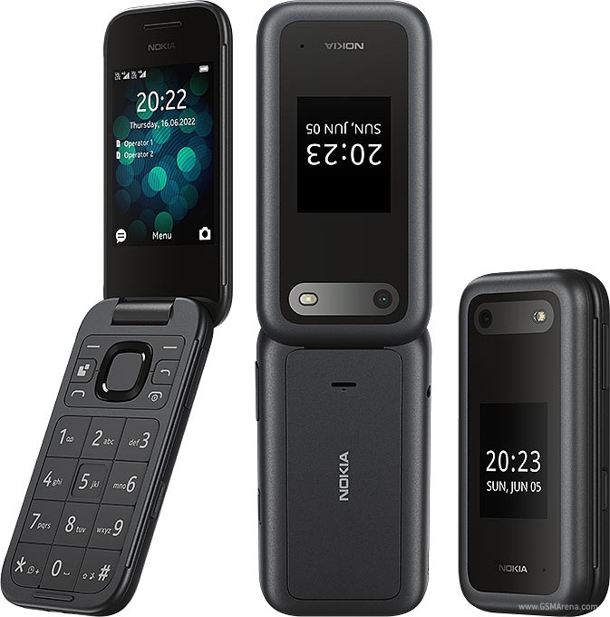 Original Nokia 2660 Flip 4G Dual-SIM 128MB+48MP Unlocked Flip Mobile Phone New