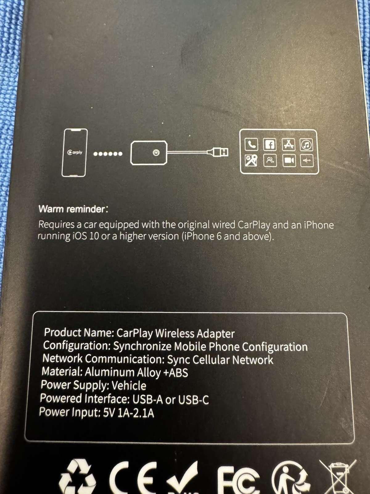 CarPlay Wireless CarPlay Unit