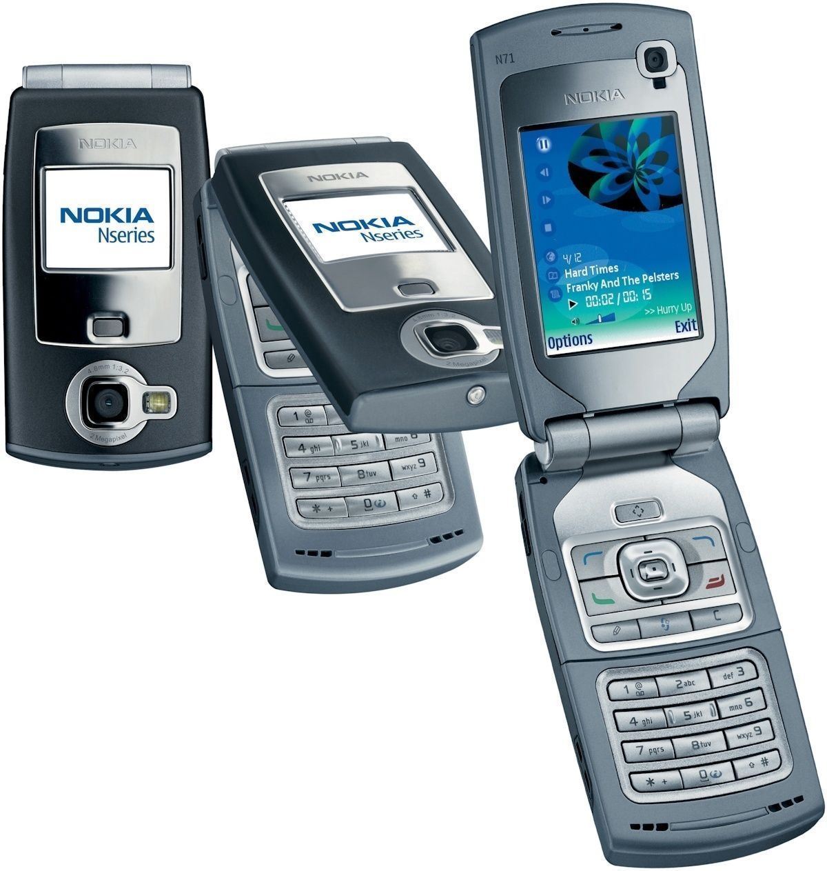 Original Nokia n71 3G UMTS 2100 2.4″ 2MP Infrared port Mobile Phone Bluetooth