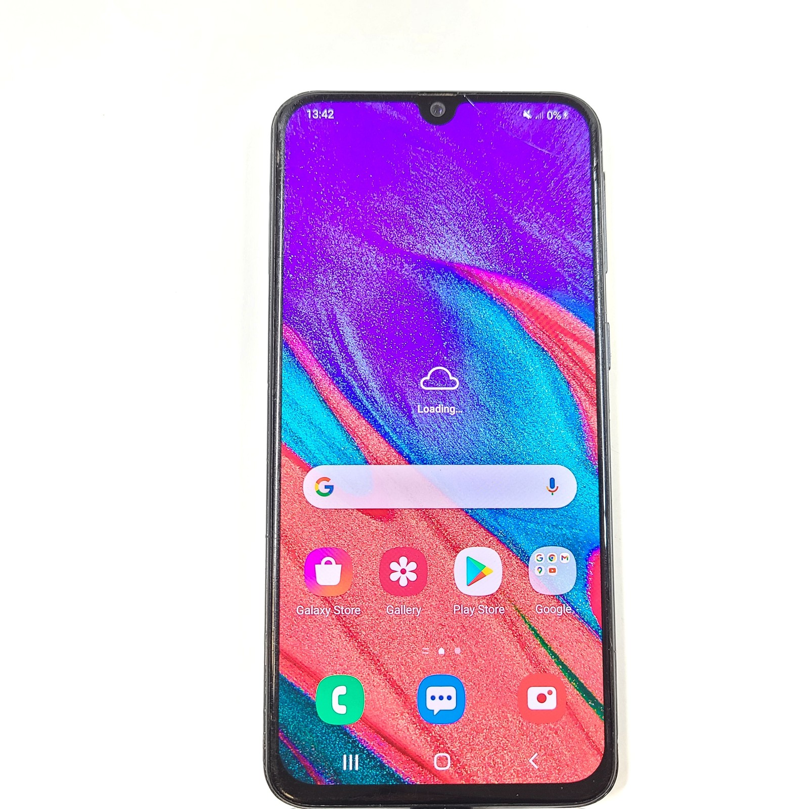 Samsung Galaxy A40 64GB SM-A405FN/DS – 4GB RAM – Unlocked Smartphone Black
