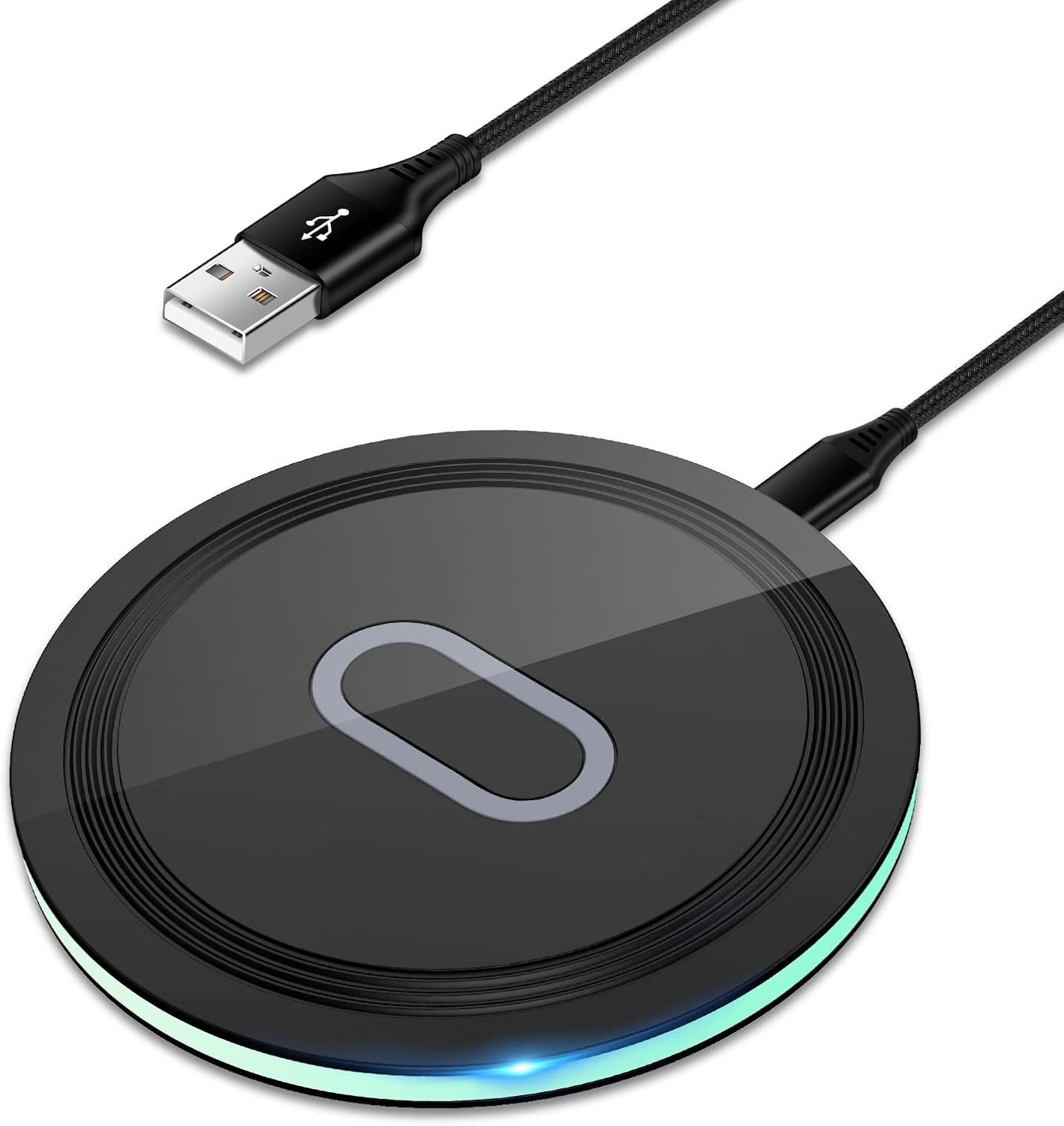 15W Wireless Fast Charger Pad for Google Pixel 10A 10, Samsung Galaxy S26 6