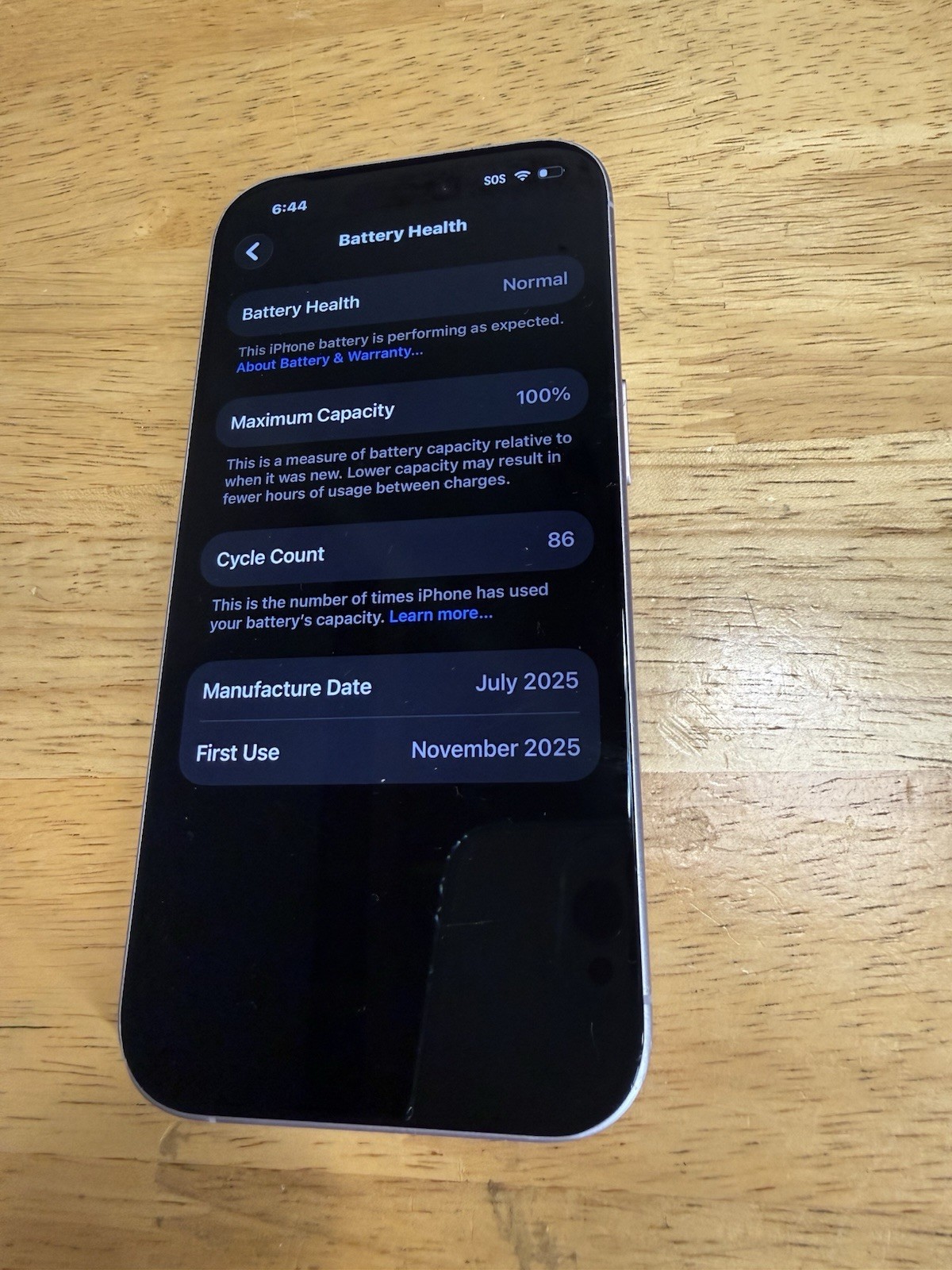 iphone 17 256gb Lavender ATT Parts Only Read
