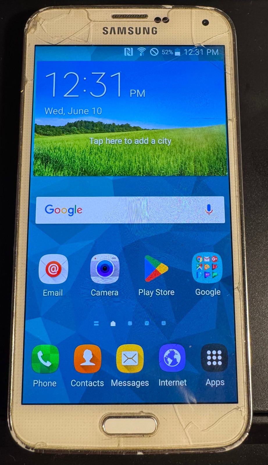 Samsung Galaxy S5 AT&T Locked NO SIM