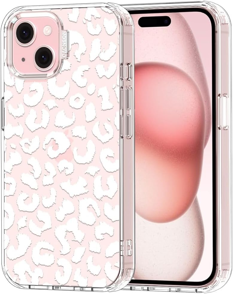 1. For iPhone 15 Case – Buffertech 6.6ft Military-Grade Drop Protection Clear TP