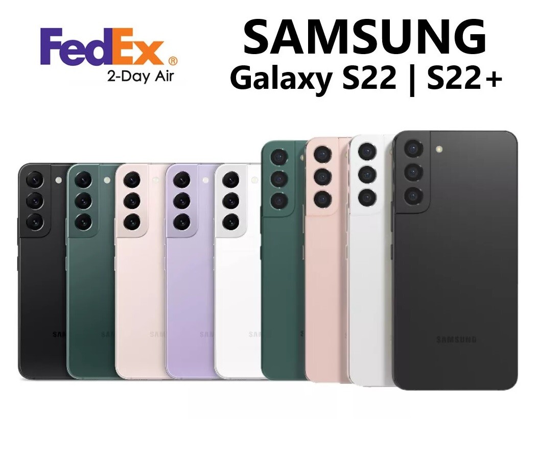 Samsung Galaxy S22 | S22+ 5G 128GB – Factory Unlocked Smartphone – New in Box