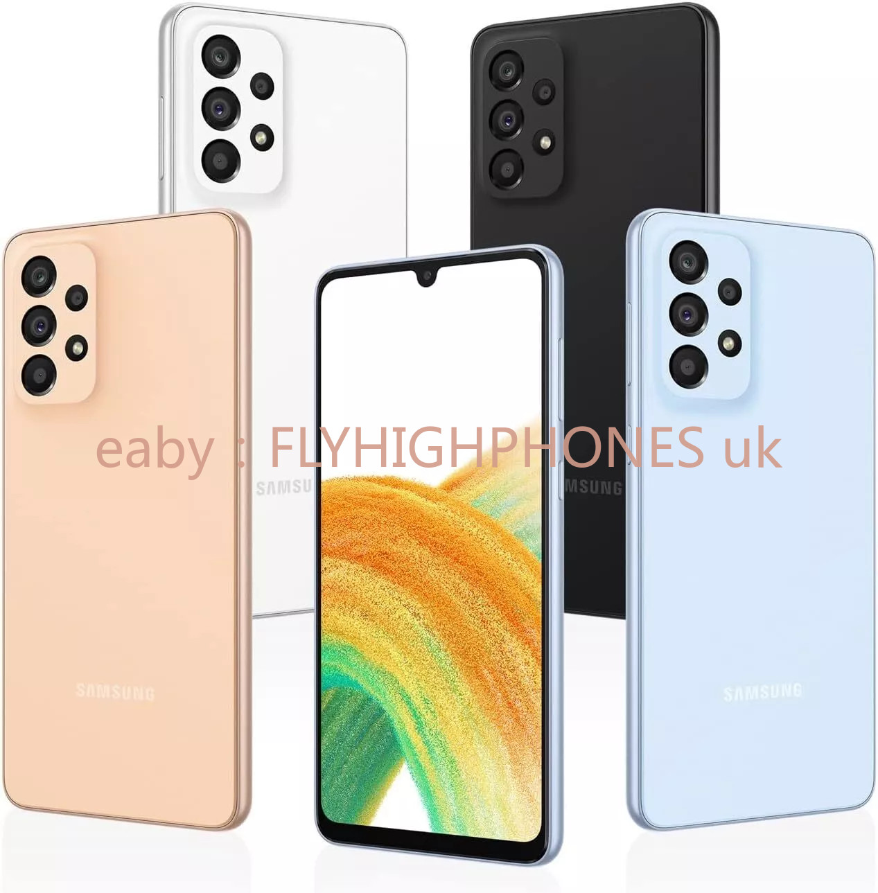 Samsung Galaxy A33 5G Dual SIM 6GB/128GB Unopened Multicolor Unlocked 5000mAh