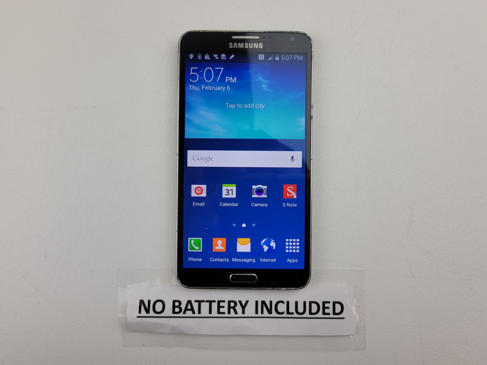 Samsung Galaxy Note 3 (SM-N900A) 32GB (AT&T) Smartphone – Clean IMEI – H4054