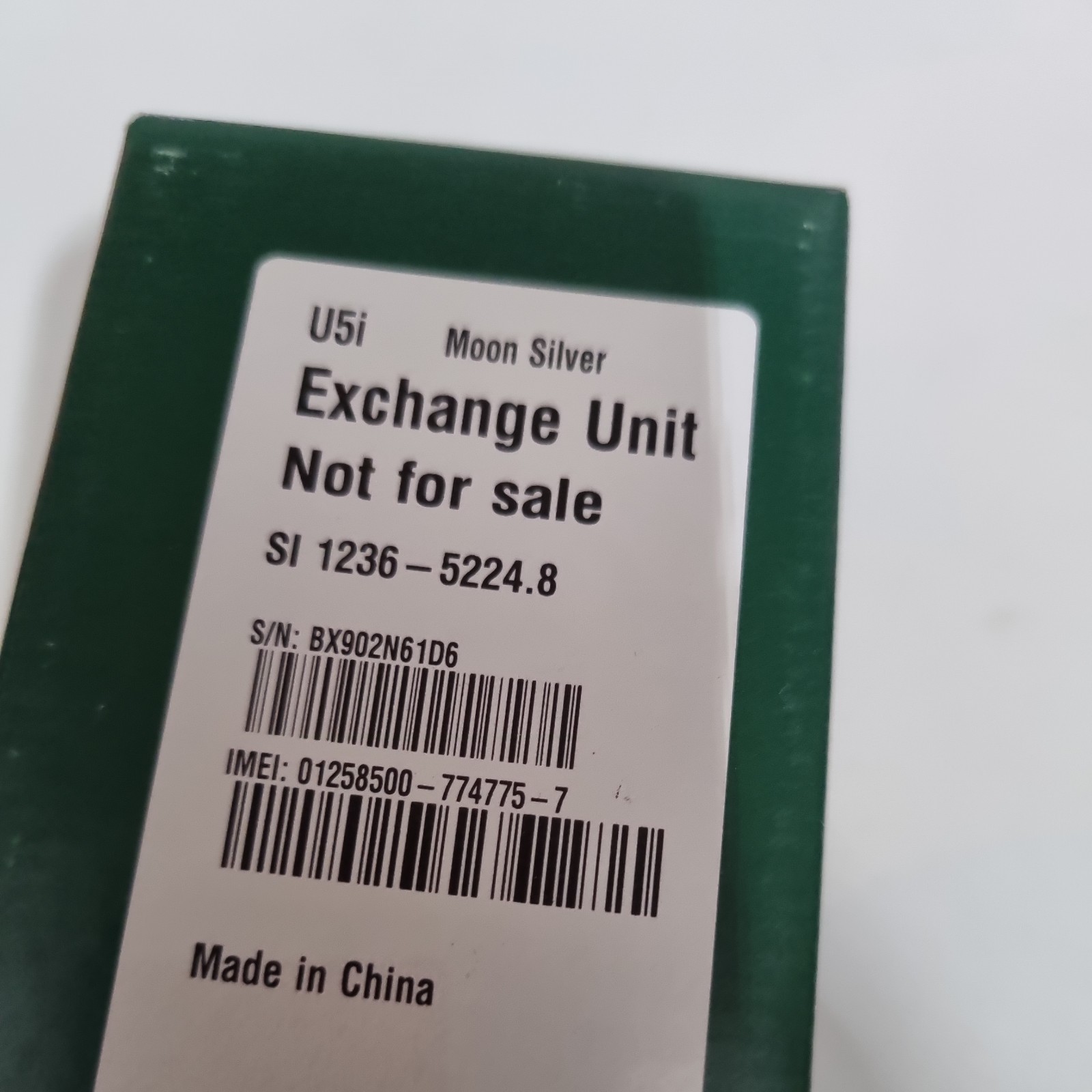 Sony Ericsson Vivaz U5i – moon silver new old stock